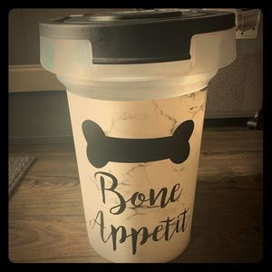 Dog food or treat canister